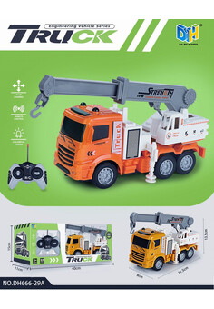 Автокран №DH666-29A на р/у/свет/коробка/40*11*15 (Серия RU № 0293658, № ЕАЭС RU C-CN.АБ38.B.00076/20