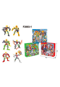 Набор Робот-трансформер №F2003-1/2шт/коробка/24*6*24 (Серия KG №0169358, № ЕАЭС KG417/055.CN.02.0164