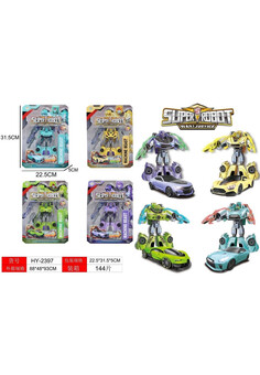 Робот-трансформер №HY-2397/блистер/31,5*22*5,5 (Серия KG №0169358, № ЕАЭС KG417/055.CN.02.01641 от 3