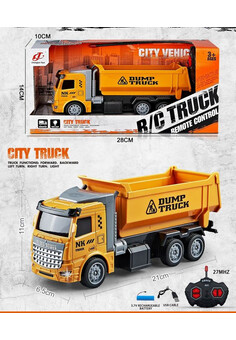 Самосвал №352-313 на р/у с аккумулятором/коробка/29*10,5*14 (Серия RU № 0293658, № ЕАЭС RU C-CN.АБ38