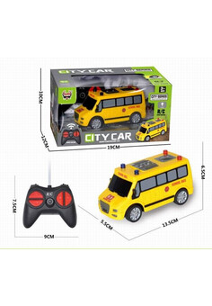 Школьный Автобус №1000-2 на р/у/коробка/19*12*10 (Серия RU № 0293658, № ЕАЭС RU C-CN.АБ38.B.00076/20